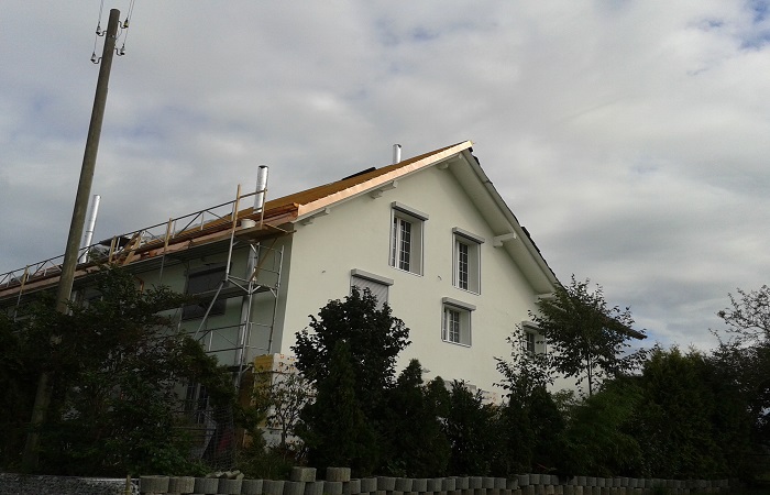 3Giebelblenden in Kupfer